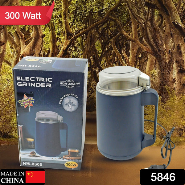 Electric Coffee & Spice Grinder Machine for Home, Fine Powder Maker (300W)